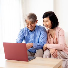 遠方のご家族と3者相談も