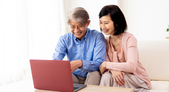 遠方のご家族と3者相談も