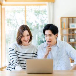 家族や夫婦で理想を話しながら