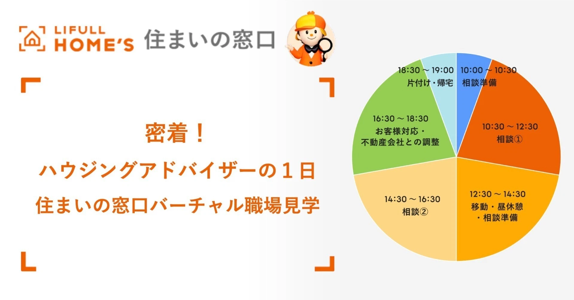 密着！ハウジングアドバイザーの１日【住まいの窓口バーチャル職場見学】